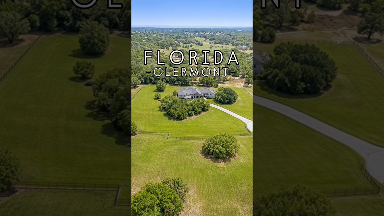 🌳✨ LUXURY Multi-Generational Estate on 5.27 Acres in Clermont 🏡