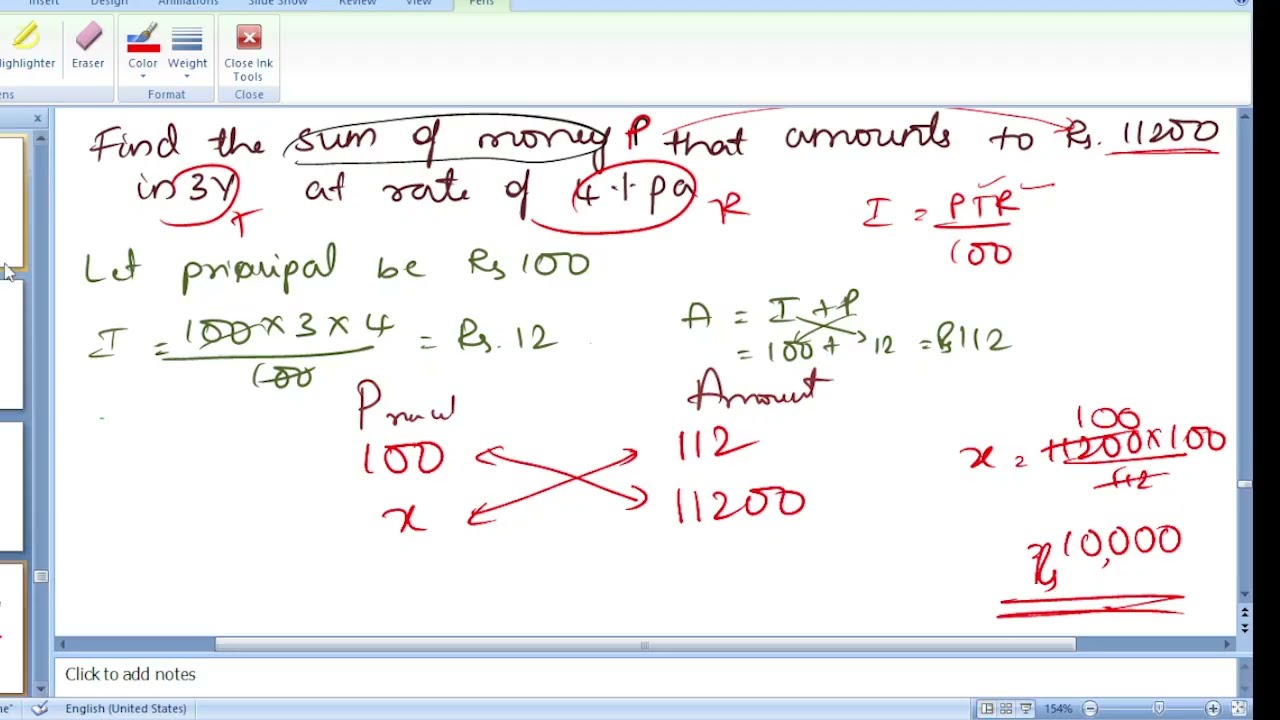 AIM TO GPT-9- Simple Interest @SMSTutorialss  #gptmathsseries