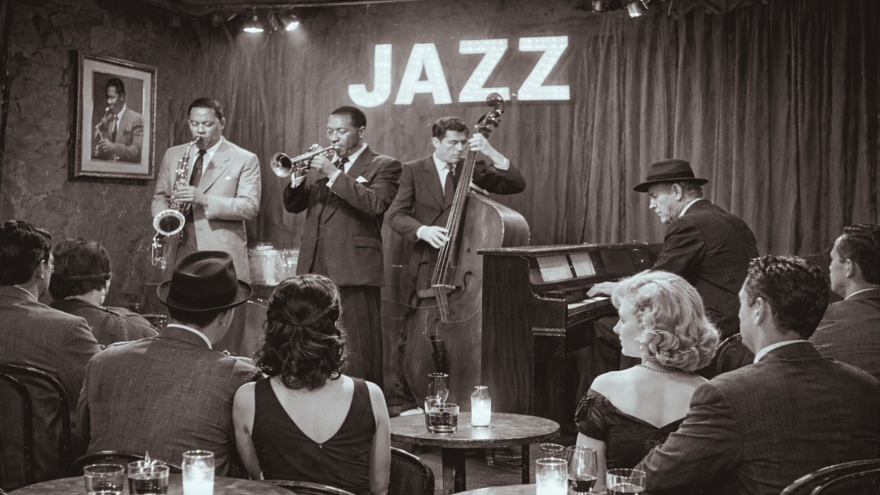 1 Hour of Cozy 1950s Jazz  -  Vintage Night Jazz for Relax, Work & Focus
