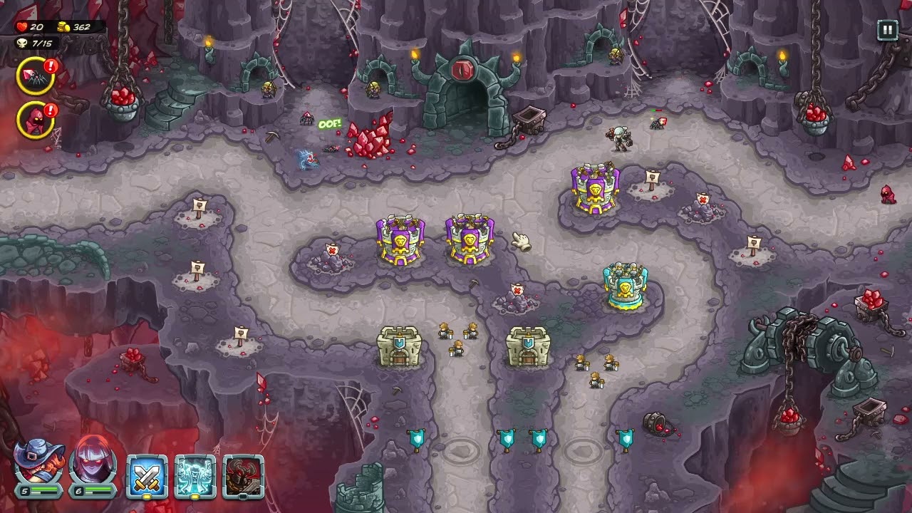 Kingdom Rush Alliance detonado parte 8 Carmine Mines