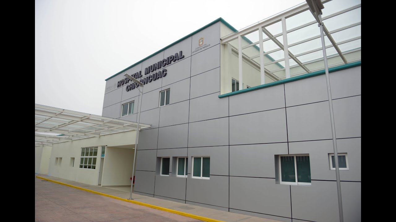 Inauguración del Hospital Municipal de Chiconcuac