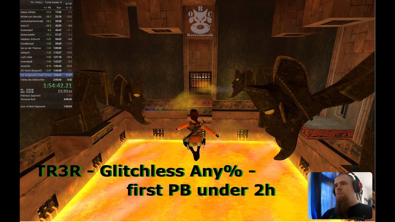 Tomb Raider III Remastered - Glitchless Speedrun - Folge 11: Nochmal neue Bestzeit bitte...