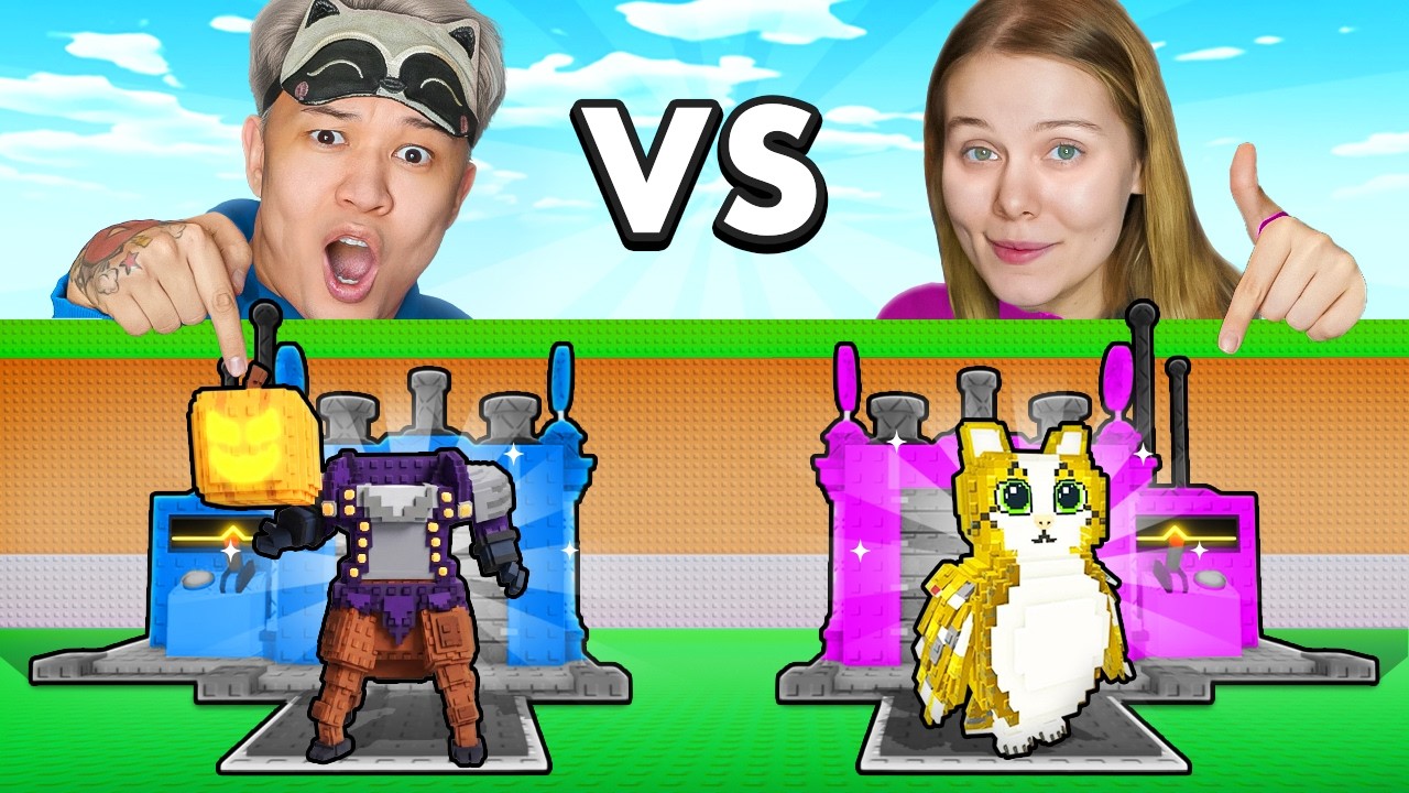 😱МАША vs ЕРОКС! 🤯БИТВА ЗА OG HORSEMAN&hellip; КТО СКРАФТИТ ГРИФОНА ПЕРВЫЙ в УКРАДИ БРЕЙНРОТ?!