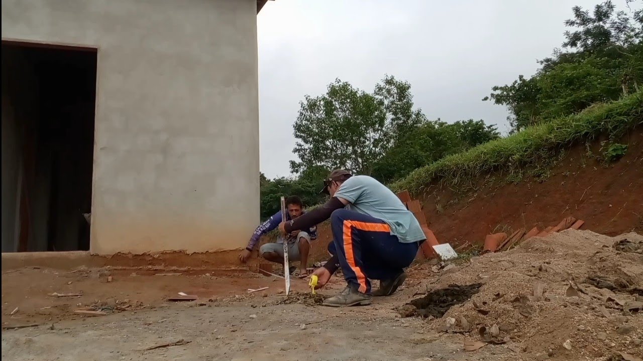 como fazer marcação de varanda ou alpendre