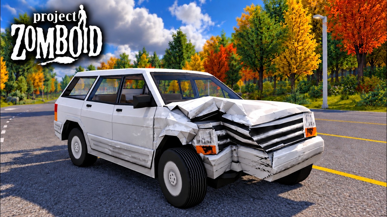 REALISTIC CAR DEFORMATION in First Person Project Zomboid (3D) | Project Viewpoint