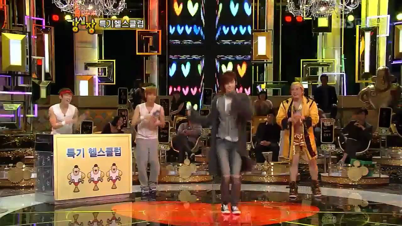 [sbs 강심장] 시크릿가든 이종석 아잉댄스 64회 2011년2월15일 화요일