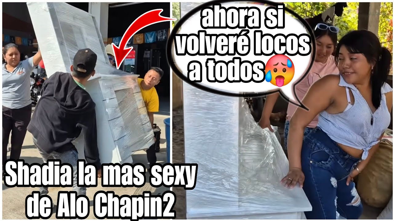 Shadia con estas poses muy sexys volvera loco a todo los suscriptores de Alo Chapin😳