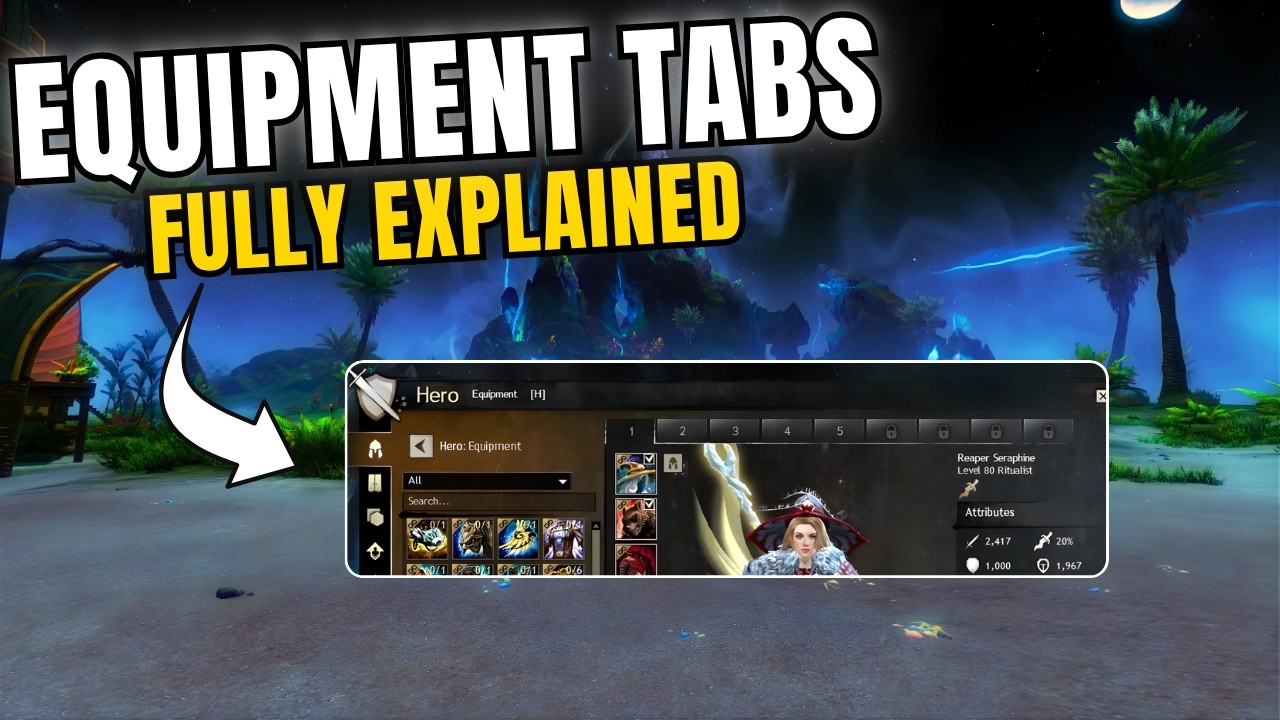 GW2 Equipment Templates Guide: Full Breakdown
