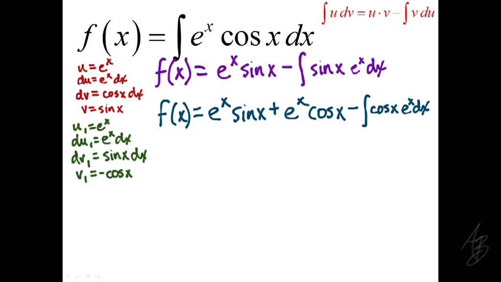 47: Integration by Parts, a recursive example