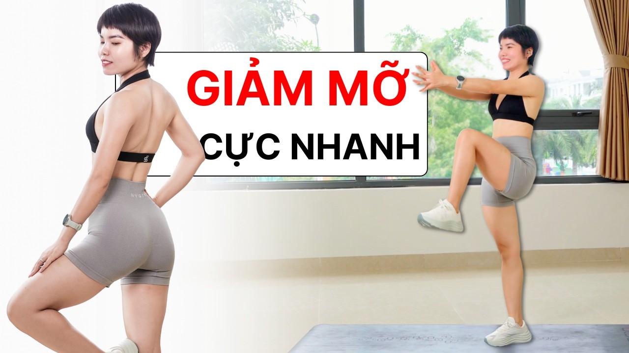 Bài tập giảm mỡ bụng (Hiệu quả sau 2 Tuần) | Hoàng Uyên Yoga