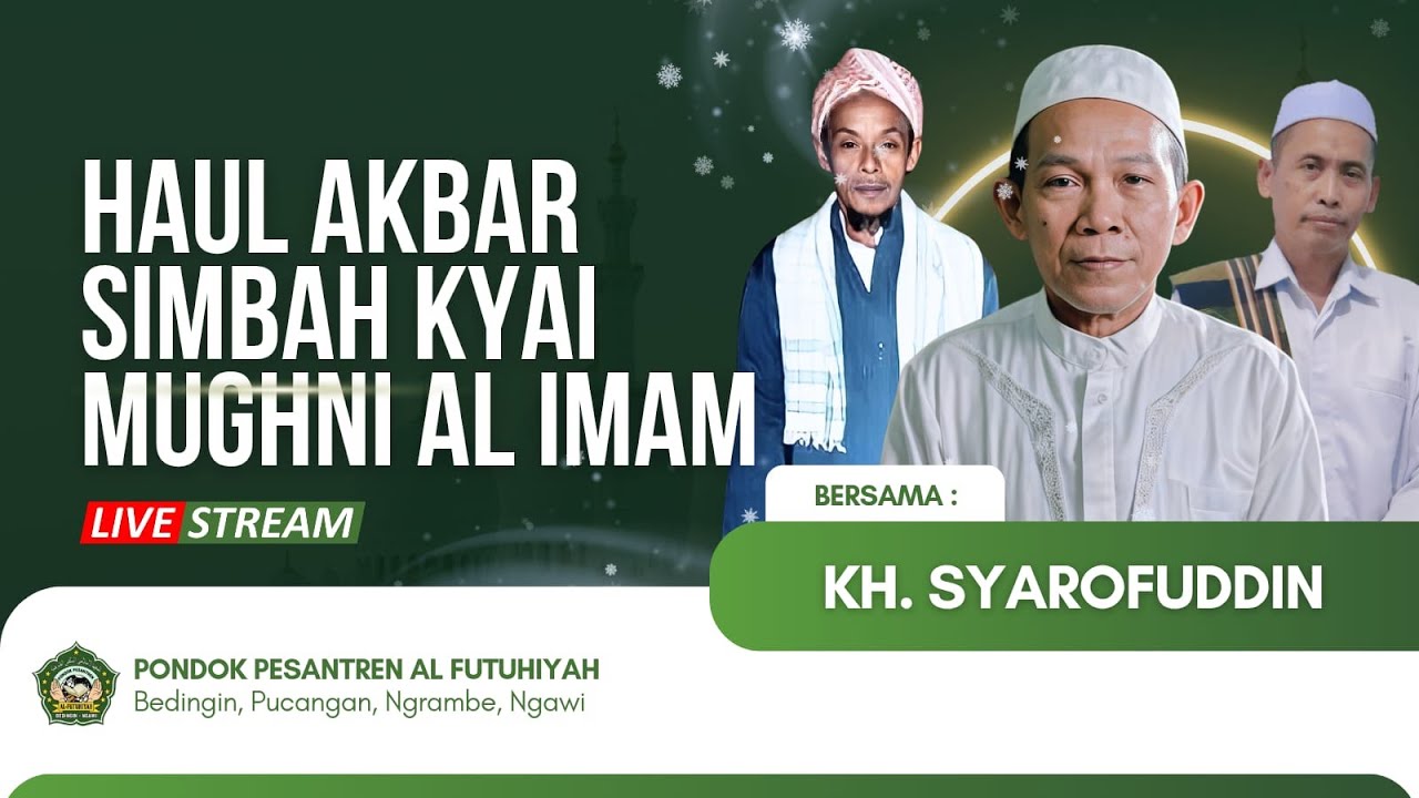 🔴🔵 [LIVE] HAUL AKBAR SIMBAH KYAI MUGHNI AL IMAM