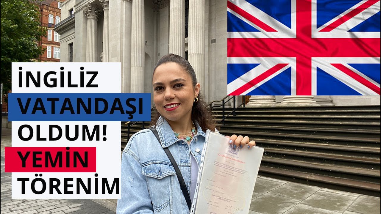 İngiliz Vatandaşı Oldum | Yemin Töreni | Çifte Vatandaşlık | Londra Vlog