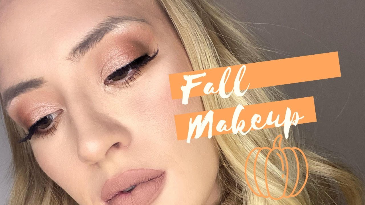 WARM CARAMEL FALL MAKEUP TUTORIAL