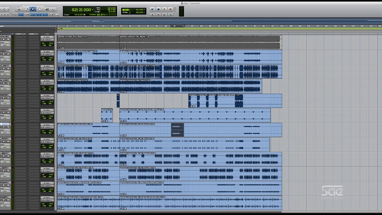 Editing Shortcuts in Protools