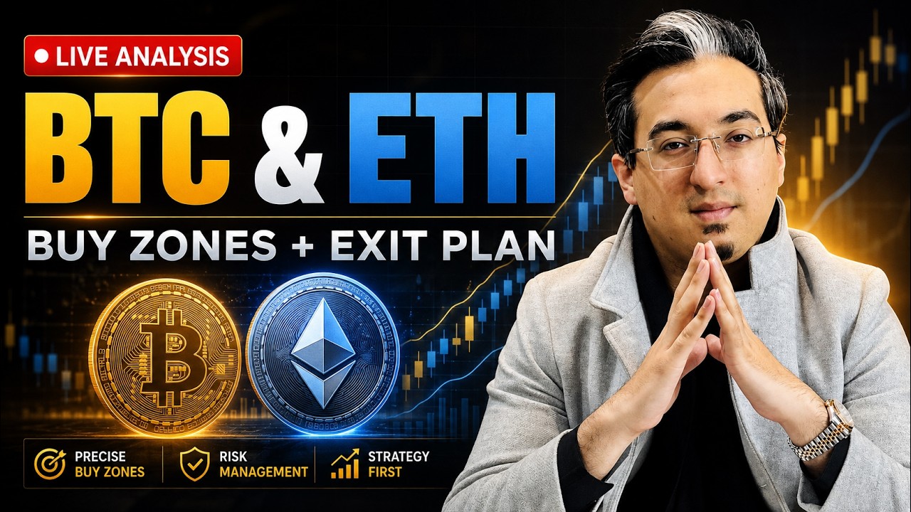 Bitcoin & Ethereum Live Analysis Today | BTC & ETH Buying Zones, Targets & Exit Plan  4 August 2026