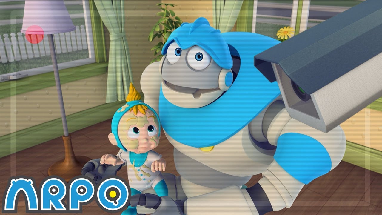 Kamera CCTV Milik ARPO | ARPO Si Robot | Kartun Populer Anak-anak | ARPO The Robot