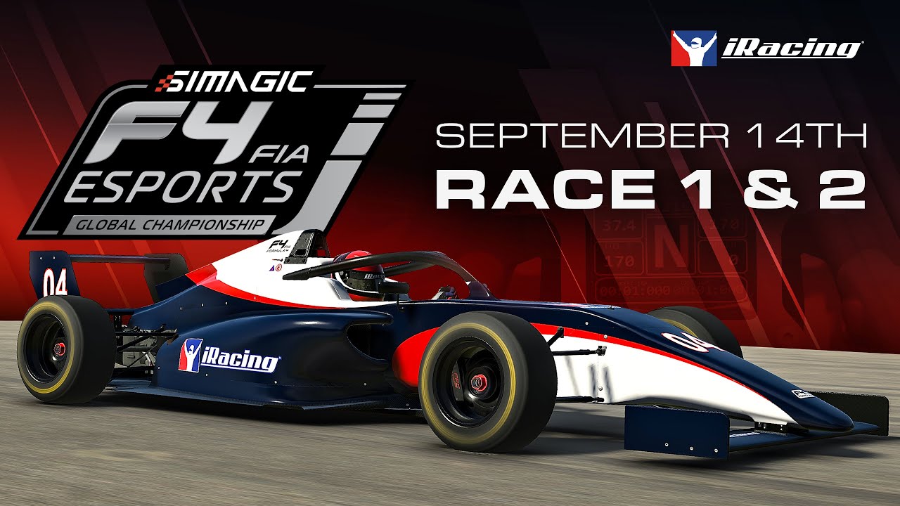 FIA SIMAGIC F4 eSports Global Championship Series | Race 1 & 2