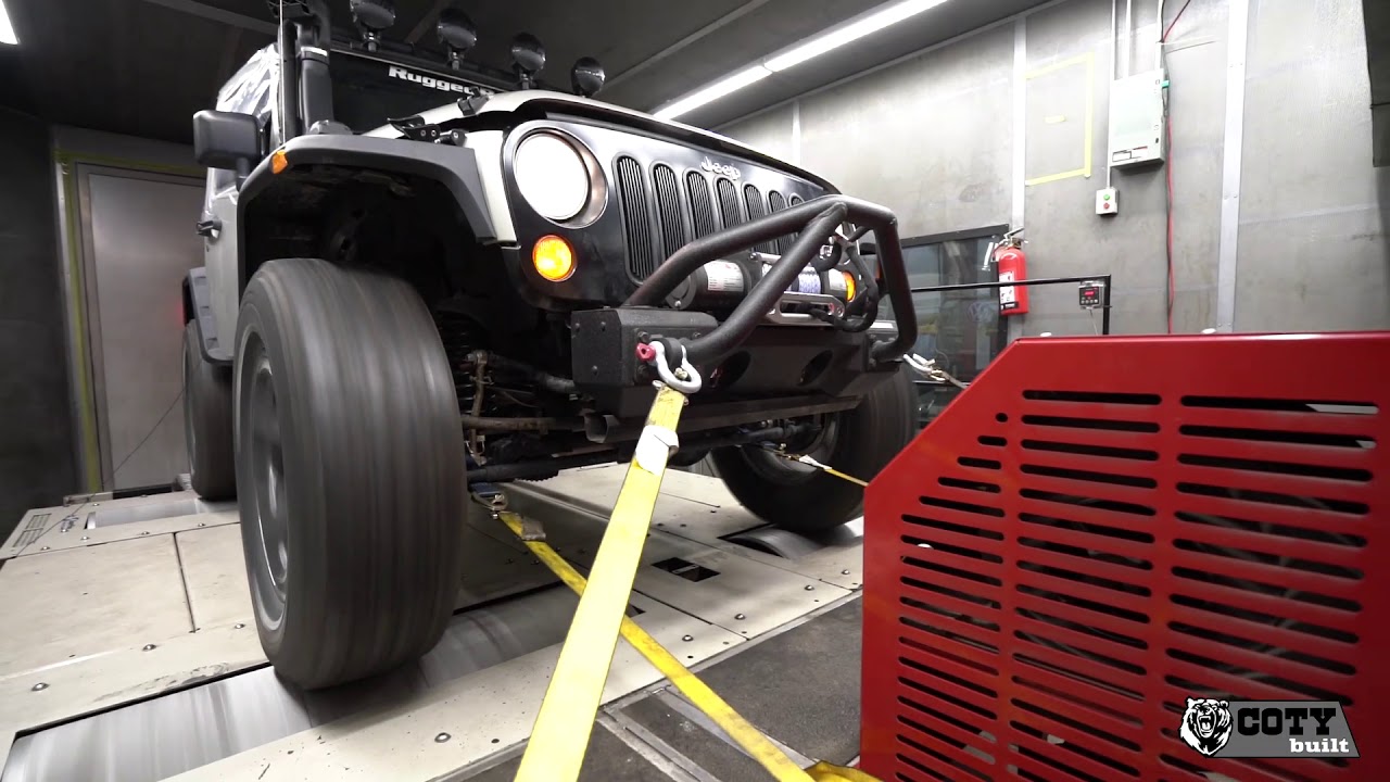 Jeep JK with Coty Built 2.0L VW TDI Diesel Swap