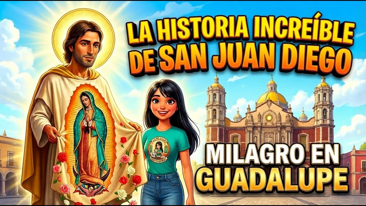 La Historia Increíble De San Juan Diego  - El Milagro De La Virgen De Guadalupe