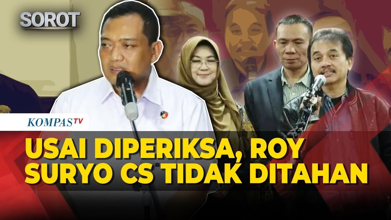 Roy Suryo, Rismon & Tifa Tak Ditahan Usai Diperiksa Jadi Tersangka, Polda Metro Beber Alasan!