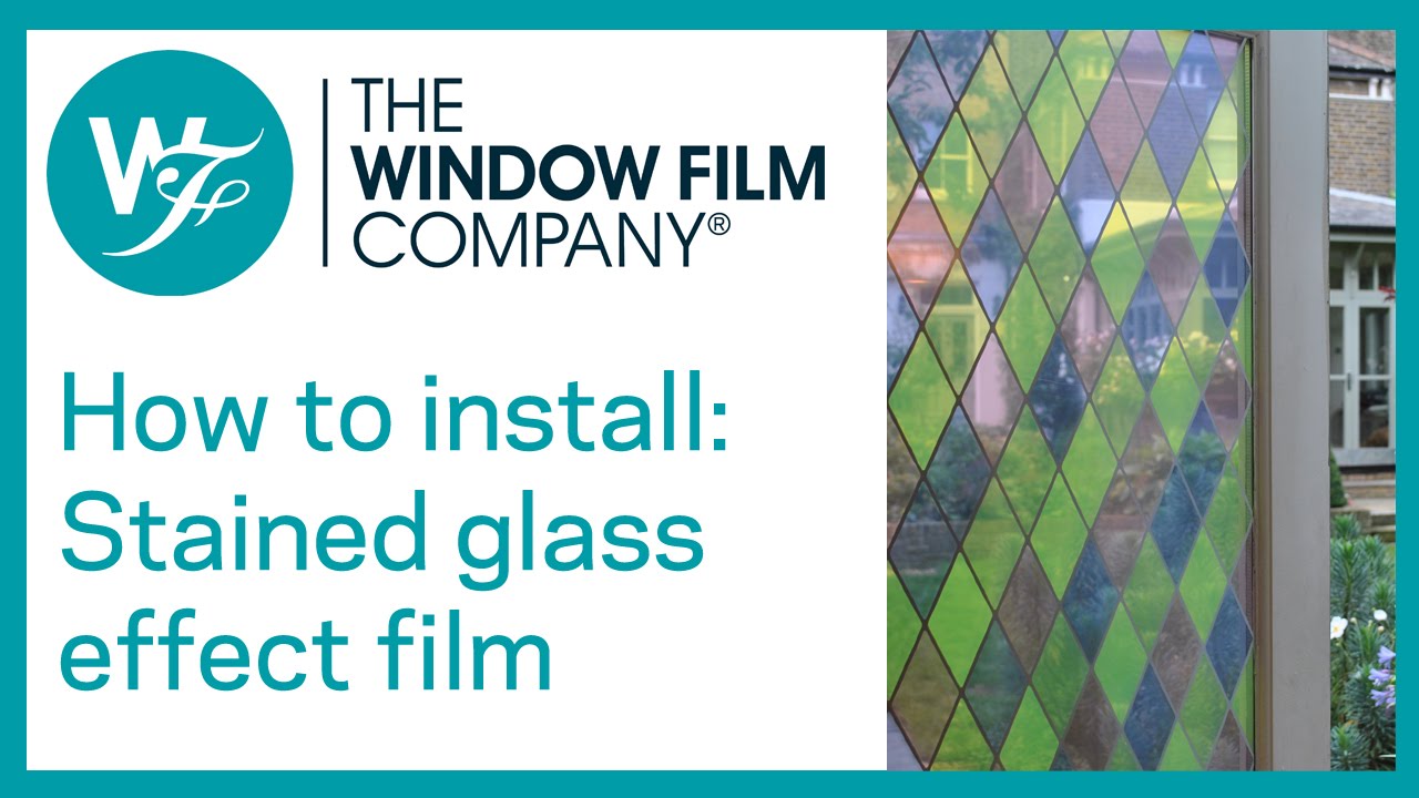 Stained Glass Effect Window Film Video Fitting Instructions | WindowFilm.co.uk