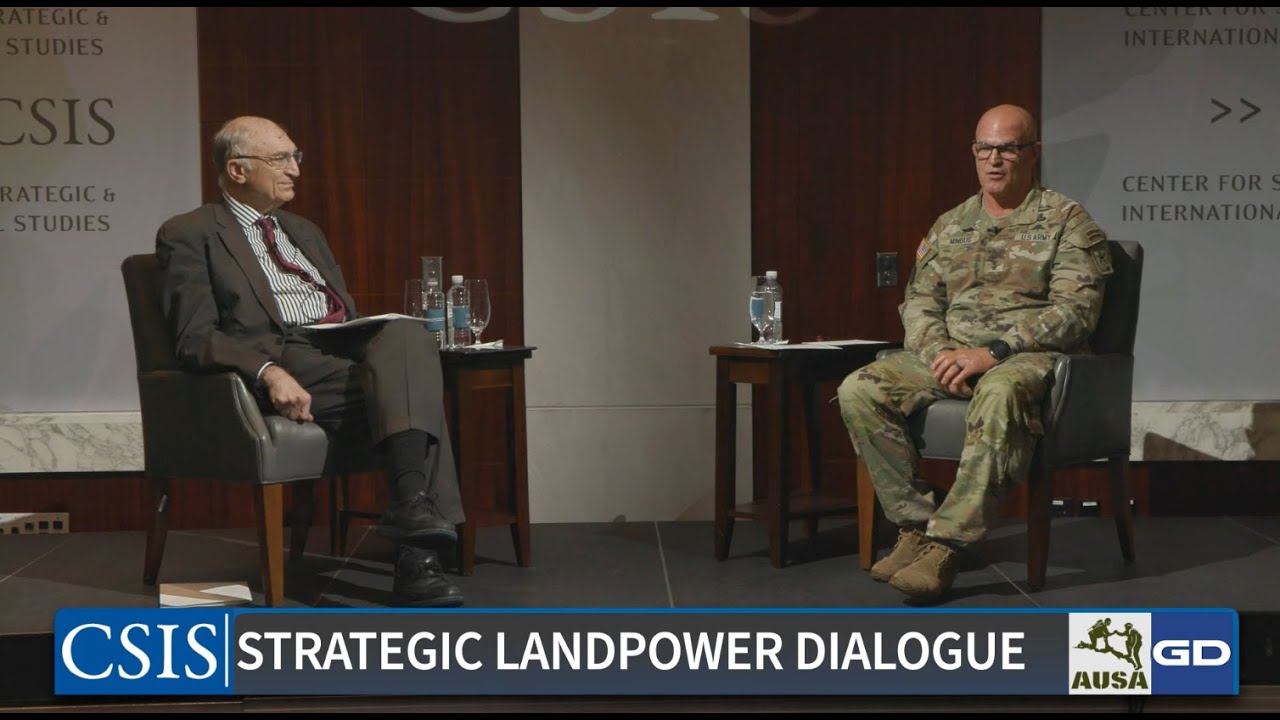 Strategic Landpower Dialogue: A Conversation with VCSA General James Mingus