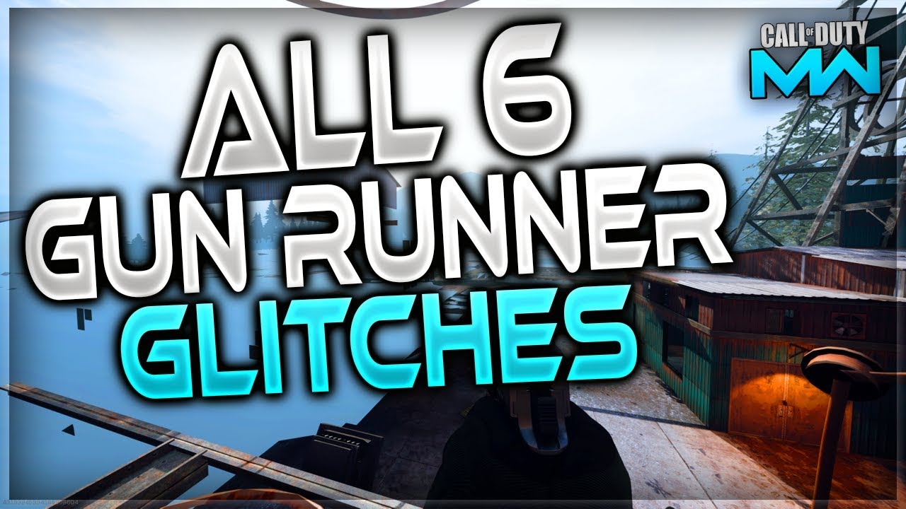 All The Best Working Glitches & Spots On Gun Runner - Call Of Duty Modern Warfare Glitches !