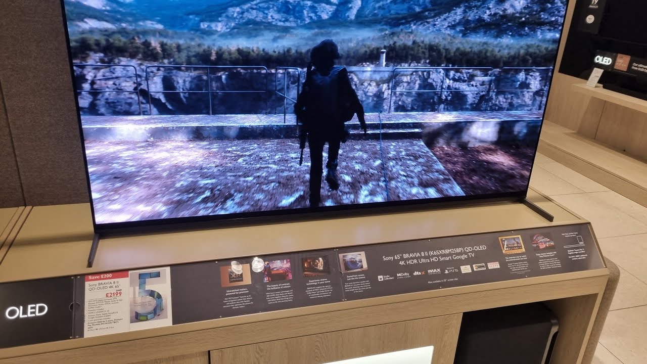 SONY BRAVIA 8ii Avengers End Game Trailer!