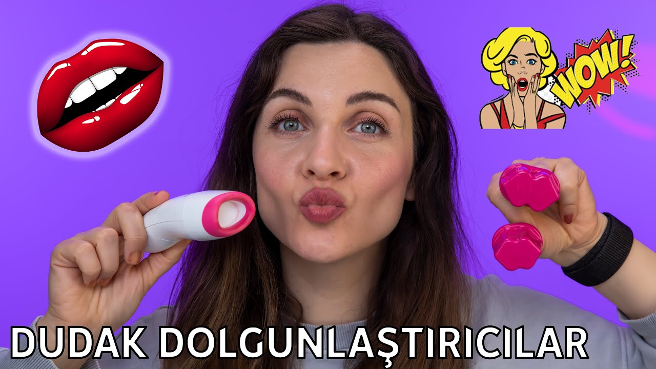 DUDAK BÜYÜTÜCÜLERİ DENEDİM 👄🔍😗