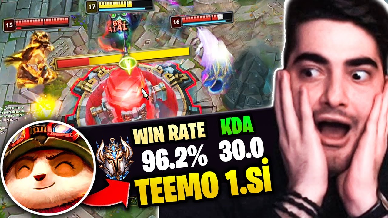 Dunya Teemo 1.Si Safak Sezon 12'de Teemo Oynuyor | KassadinsCreed