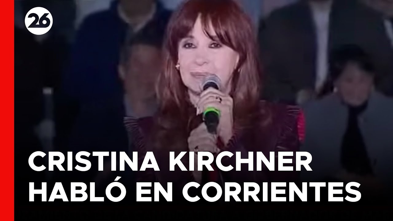 EN VIVO - ARGENTNA | Discurso completo de CRISTINA KIRCHNER en la provincia de Corrientes