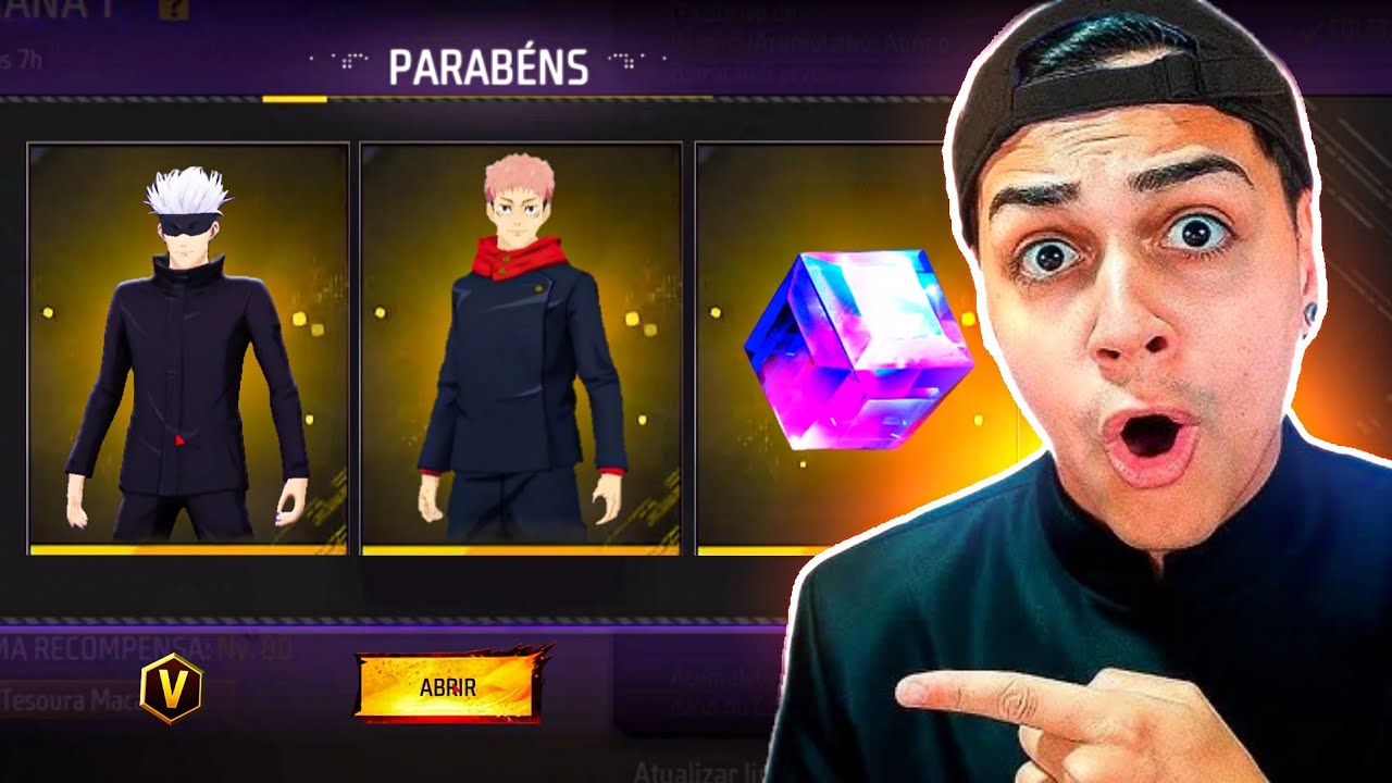 ATÉ QUE FIM! SKINS GRÁTIS LIBERADAS! FREITAS JÁ PEGOU TODOS OS PRÊMIOS GRÁTIS DO - FRE EFIRE 