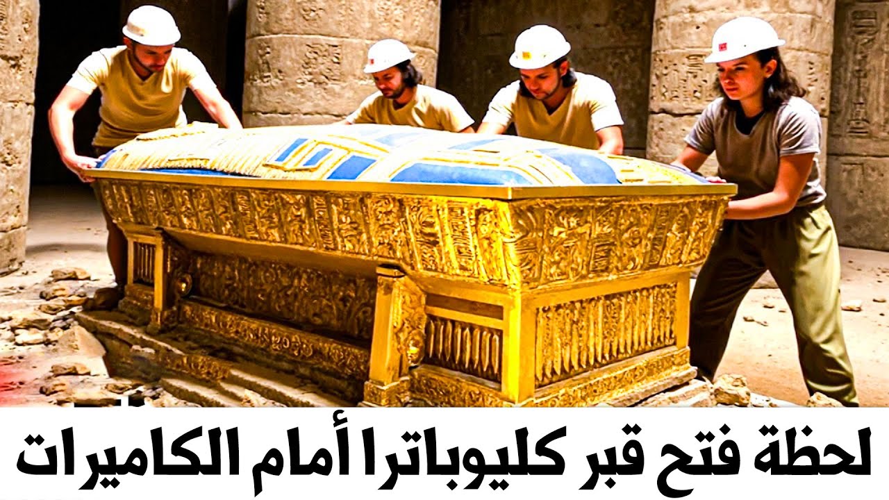 العلماء فتحوا أخيرًا قبر كليوباترا المفقود - وما وجدوه صدم العالم بأكمله!!