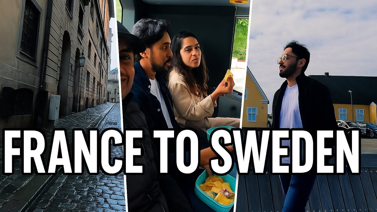 France to Sweden 😍✈️