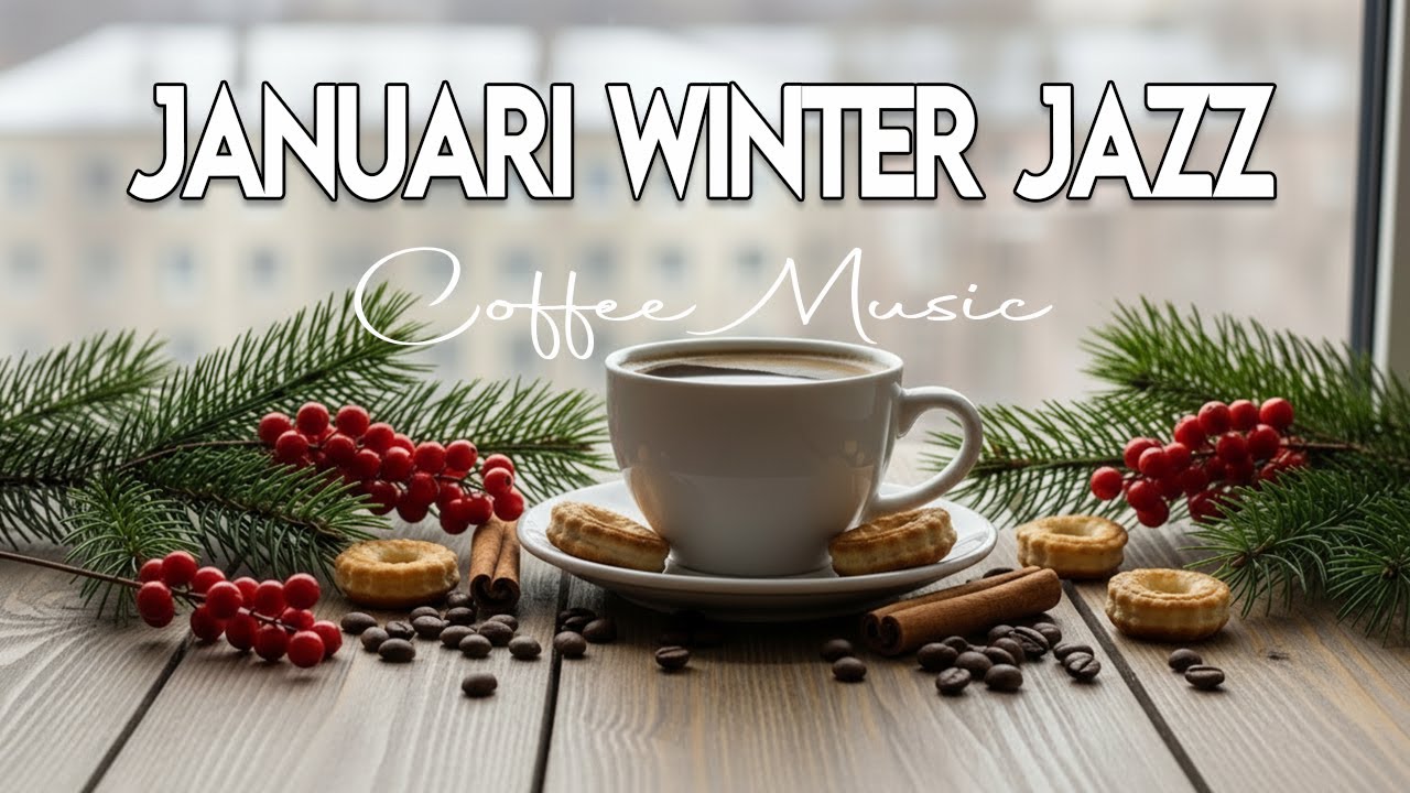 January Winter Jazz ~ Gentle Morning Jazz Cafe Music & Exquisite Bossa Nova Piano for Good Mood