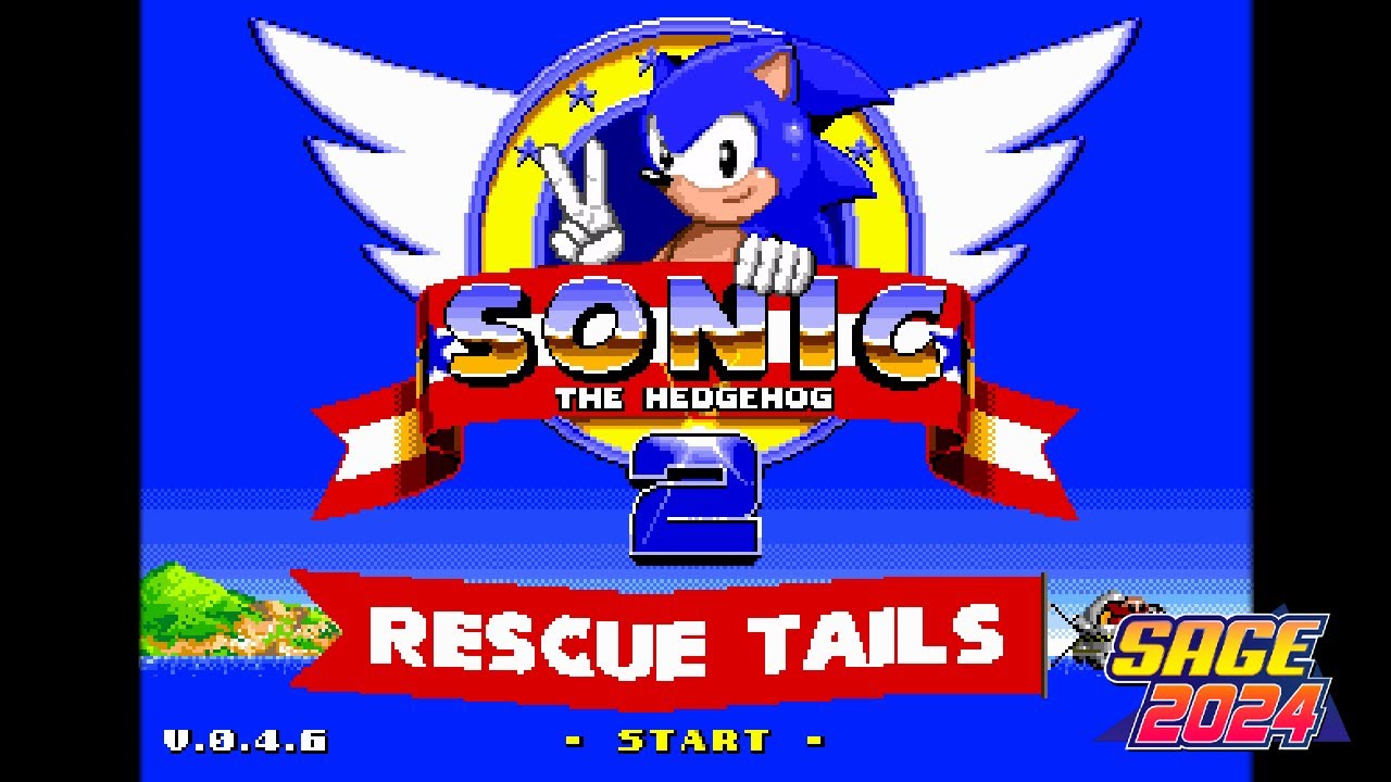 Sonic The Hedgehog 2: Rescue Tails (SAGE '24 Demo) ✪ Full Playthrough (1080p/60fps)