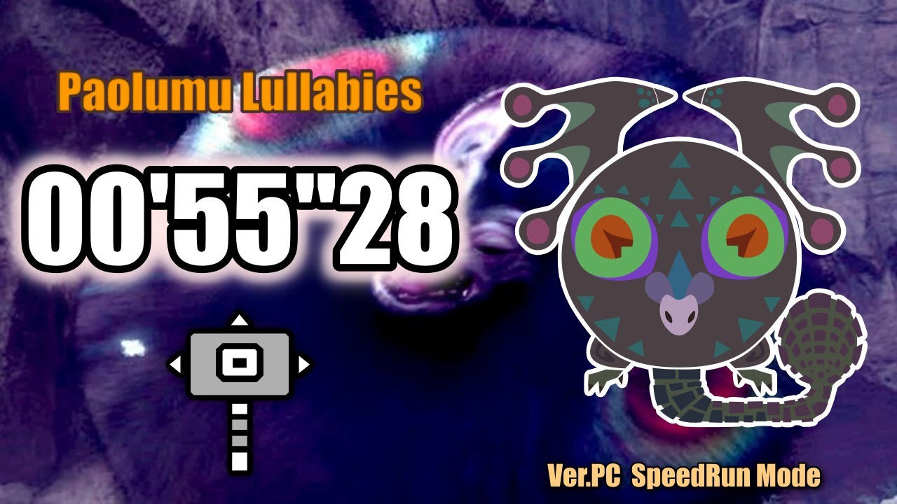 [MHWI:PC] Nightshade Paolumu / Hammer 0'55