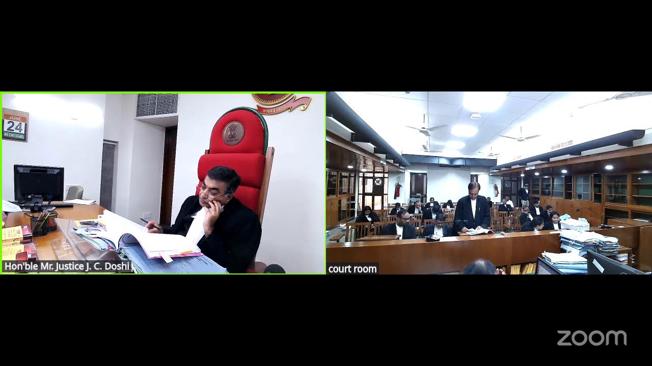 24-06-2026 - COURT OF HON'BLE MR. JUSTICE J. C. DOSHI, GUJARAT HIGH COURT