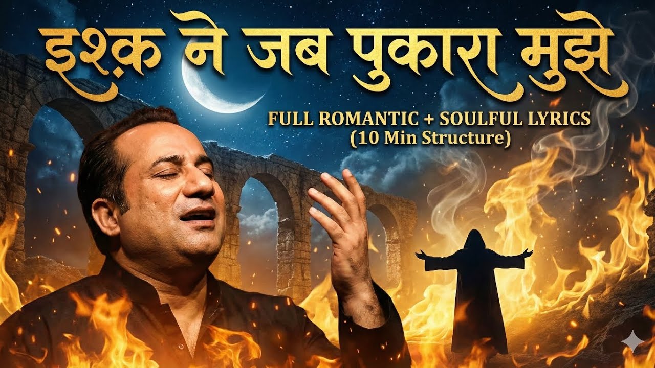 | इश्क ने जब मुझे पुकारा ❤️‍🔥| NEW SONG 2026 | romantic songs | lofi song | Rahat Fateh Ali Khan