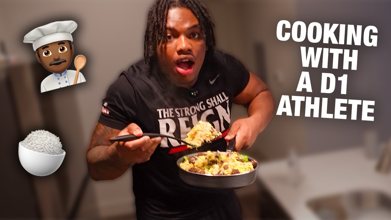 COOKING WITH A D1 ATHLETE!