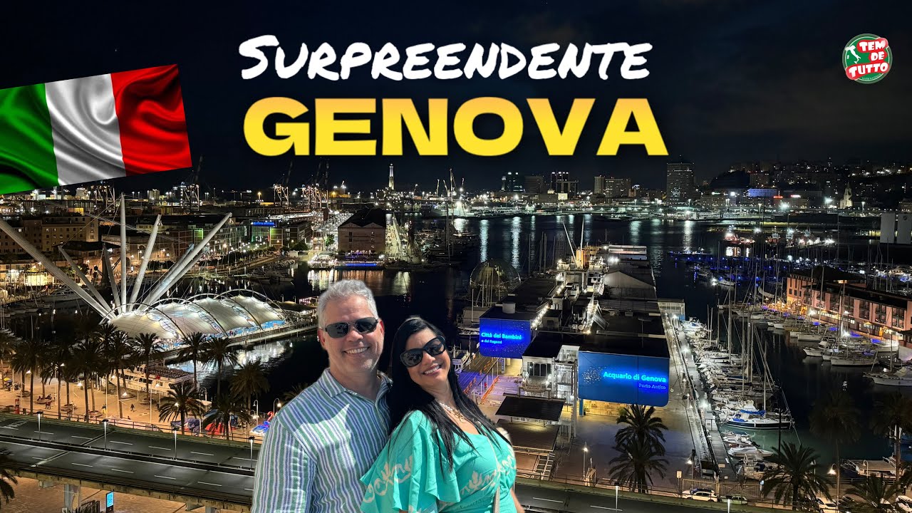 GENOVA  uma cidade italiana surpreendente !🇮🇹