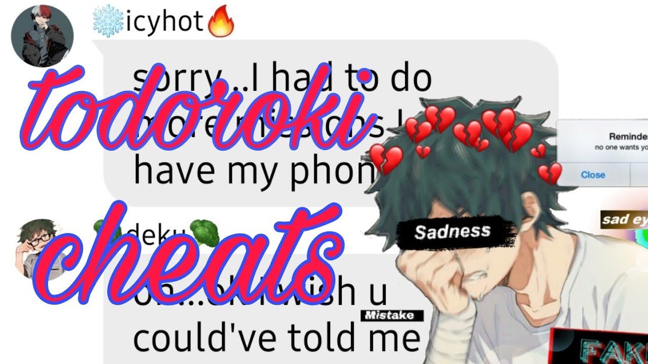 hate you - lyric prank (todoroki cheats) (bakudeku) -no part 2-