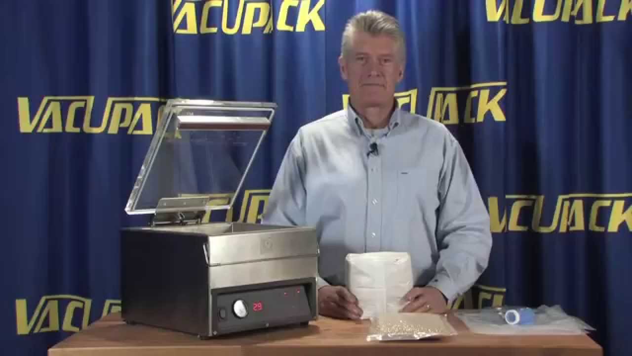 Small Vacuum Sealer, Sammic 204T Commercial Chamber Vacuum Packager