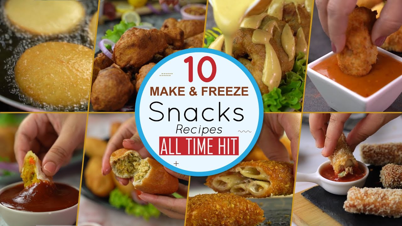 Make and Freeze Snack Recipes by SooperChef | All Time Hit Ramzan Snacks