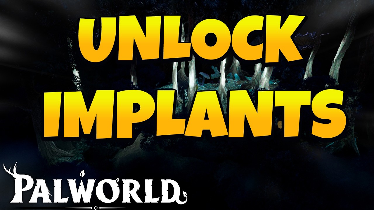 Как разблокировать 7 имплантов для операционного стола в Palworld (обновление 1.0)