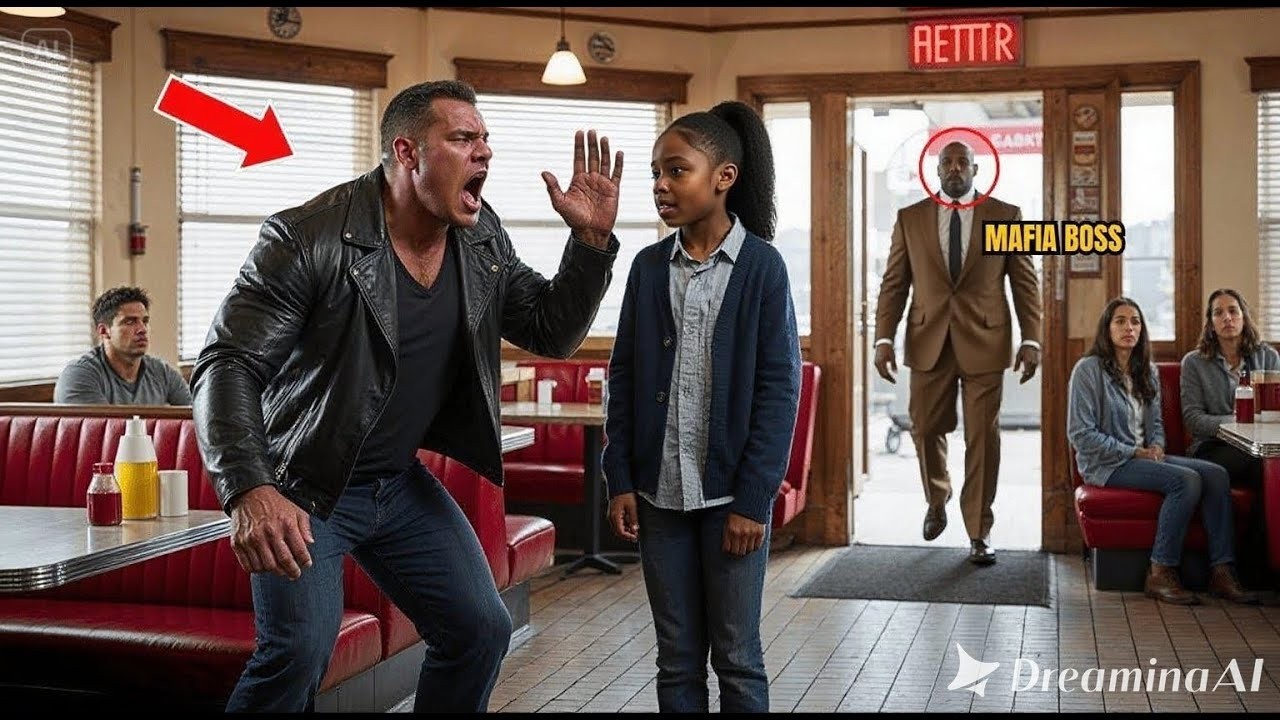 The BULLY Slapped a Little Black Girl in a Diner – Not Knowing Her Father Was the BOSS of the Mafia