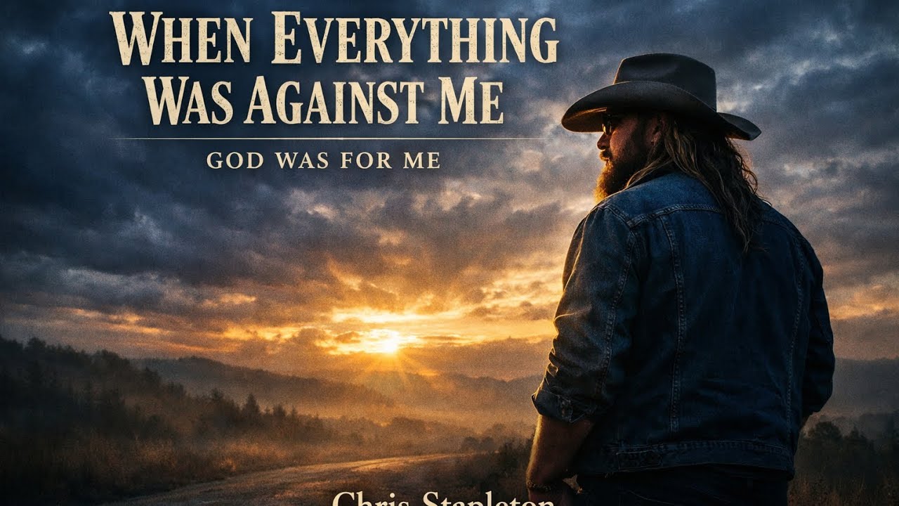 Chris Stapleton - When Everything Was Against Me, God Was for Me (Official Lyrics Video)