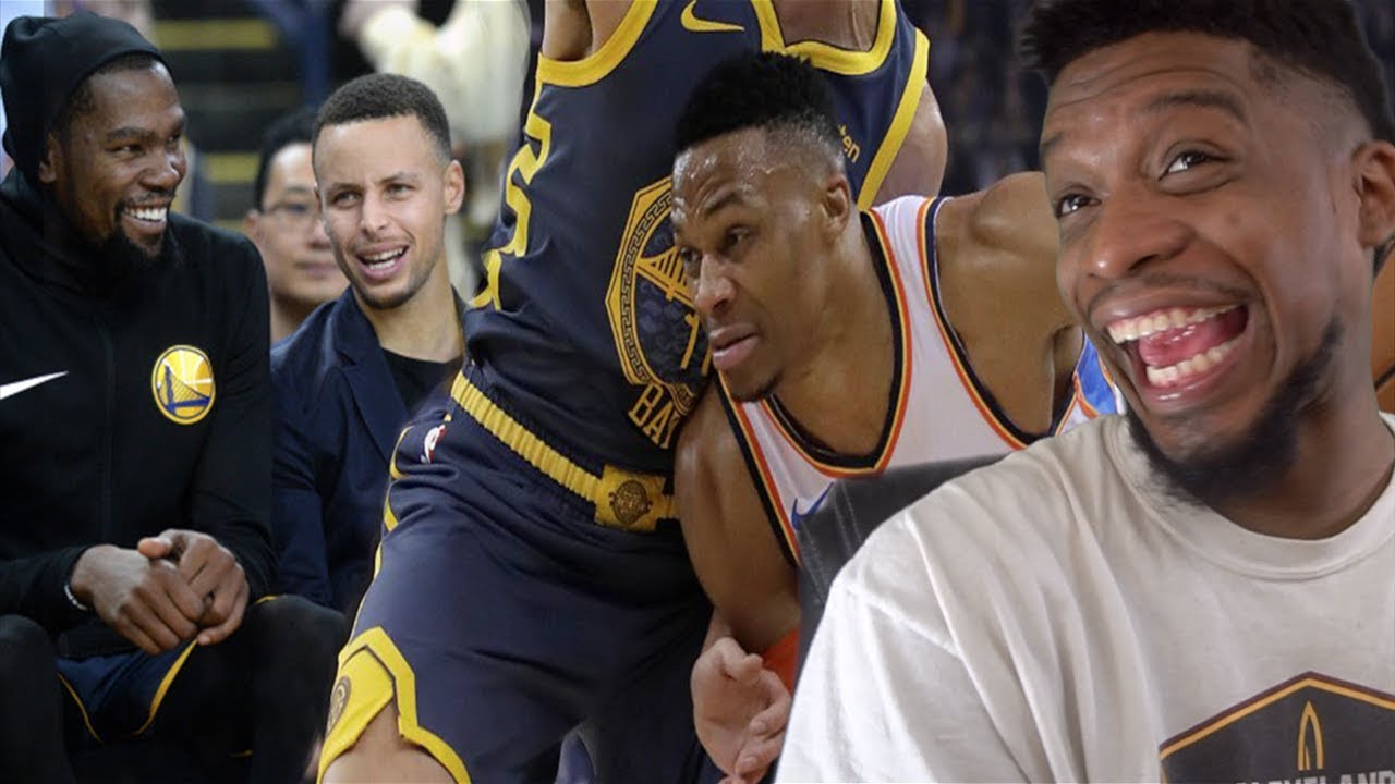 RUSSELL SERVES DURANT THANKSGIVING DINNER! THUNDER vs WARRIORS HIGHLIGHTS