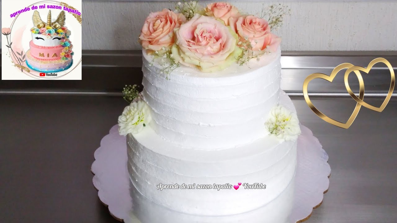 pastel de boda ,  como hacer un pastel de dos pisos para boda