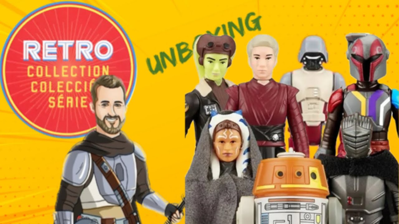 Star Wars Retro Collection Ahsoka Wave Unboxing & Review